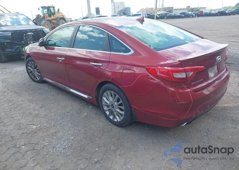2015 Hyundai Sonata Limited z USA, uszkodzony, nr VIN 5NPE34AF9FH238559